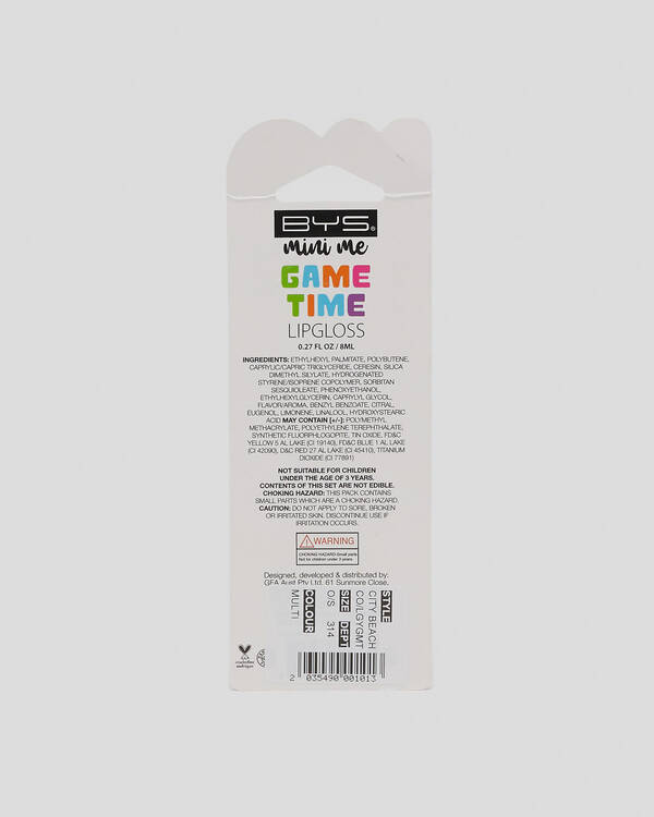 BYS Game Time Lip Gloss for Womens