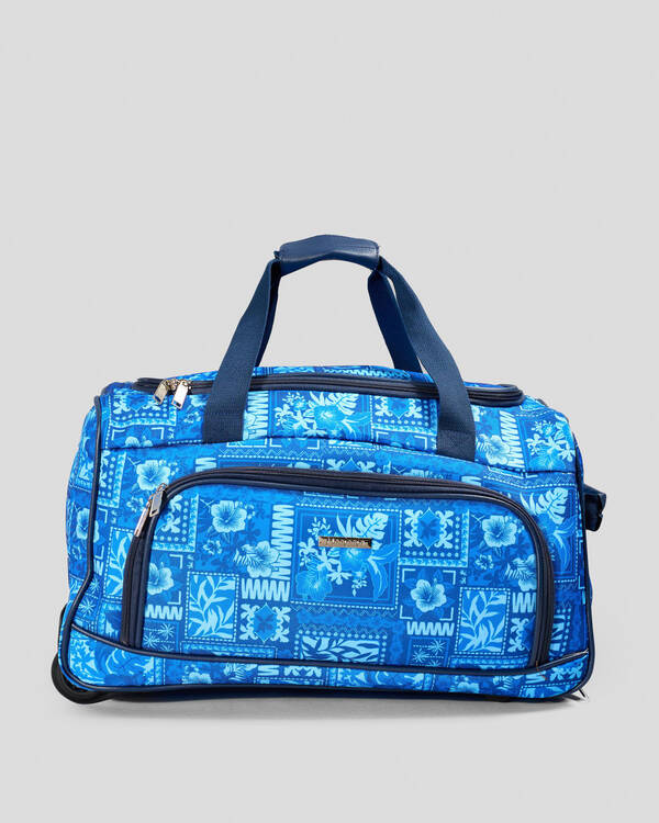 Mooloola Tropical Small Wheeled Travel Bag for Womens