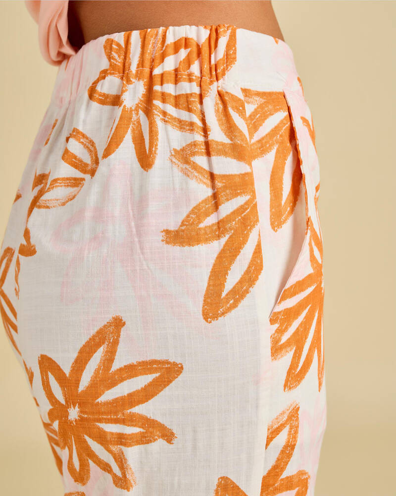 Rhythm Sanctuary Floral Pants for Womens