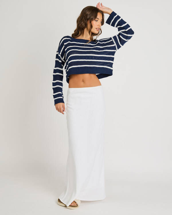 Mooloola Cece Crochet Jumper for Womens