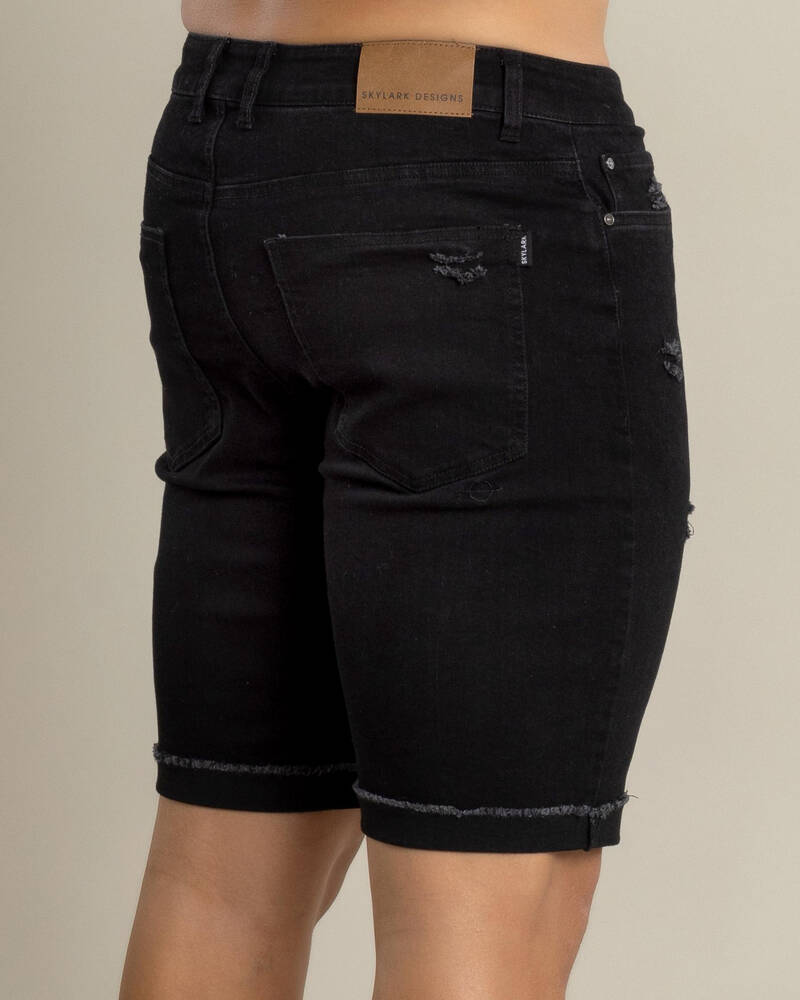 Skylark Abseil Denim Shorts for Mens