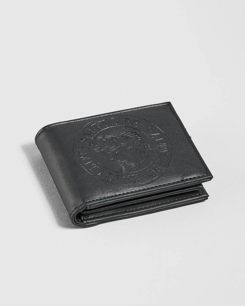 Salty Life Bullseye Faux Leather Wallet for Mens
