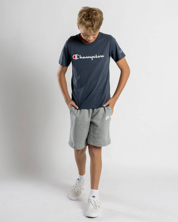 Champion Boys' Script T-Shirt for Mens