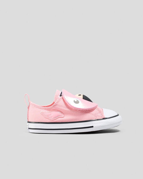 Converse Toddlers' Chuck Taylor All Star One Strap Pool Float Easy On Shoes for Womens