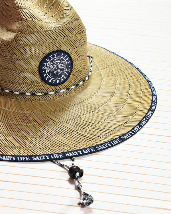 Salty Life Deep Straw Hat for Mens