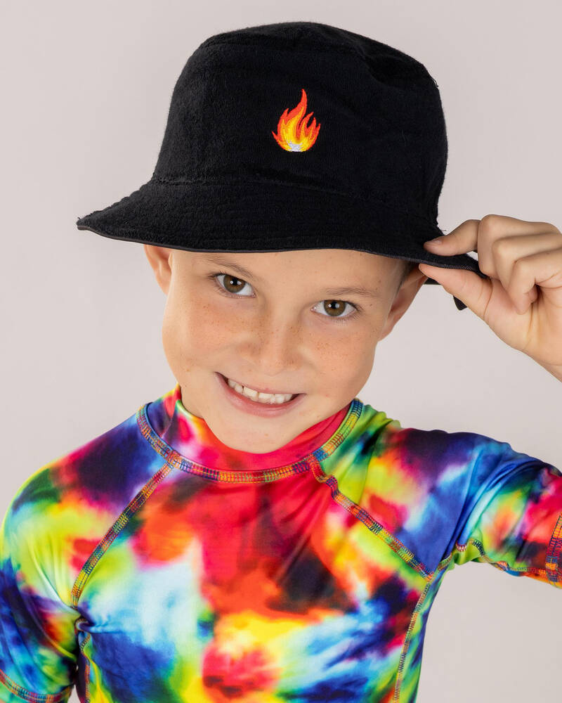 Sanction Toddlers' Scorched Reversible Bucket Hat for Mens