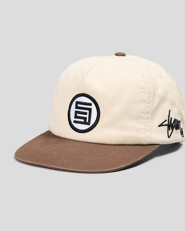 S-Double S-Dot Snapback Cap for Mens
