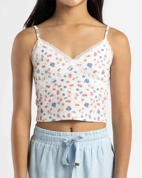 Mooloola Girls' Summer Picnic Cami Top for Womens