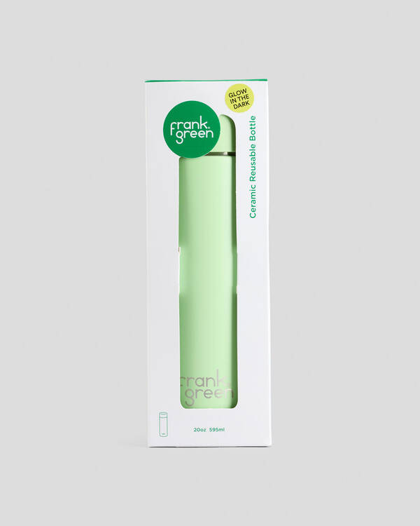 Frank Green 20oz Ceramic Reusable Glow in the Dark Bottle for Mens