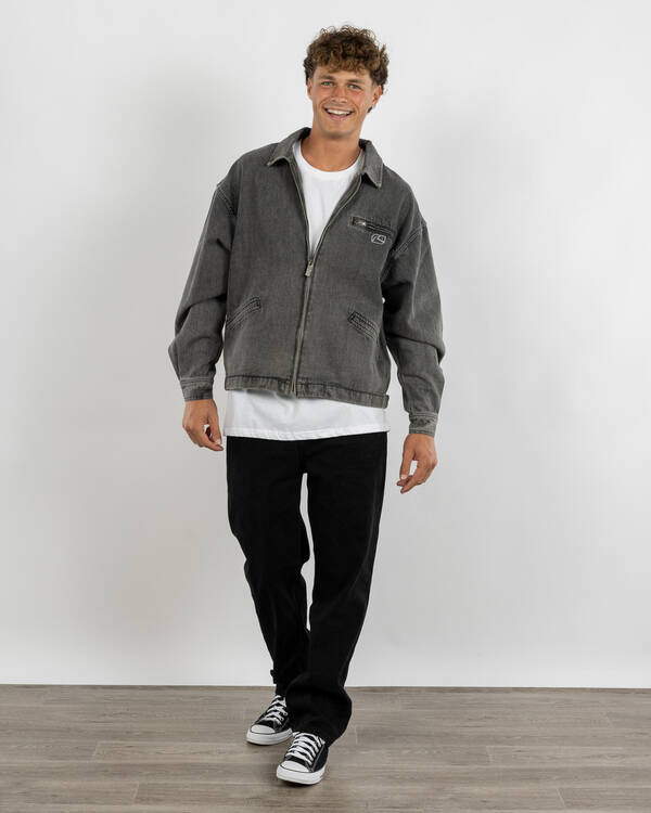 Rusty Arc Up Denim Jacket for Mens