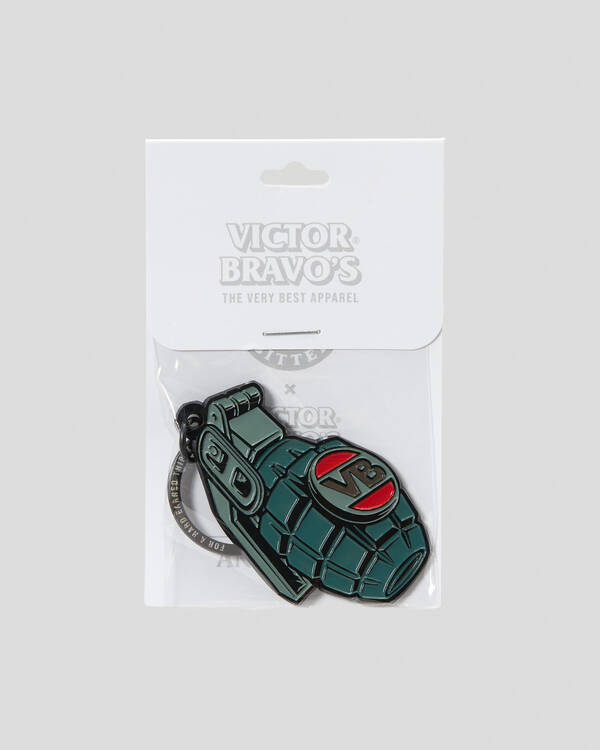 Victor Bravo's Greenade 2 Keyring for Unisex