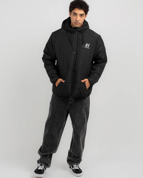 The Mad Hueys Hurricane Hooded Puffer Jacket for Mens