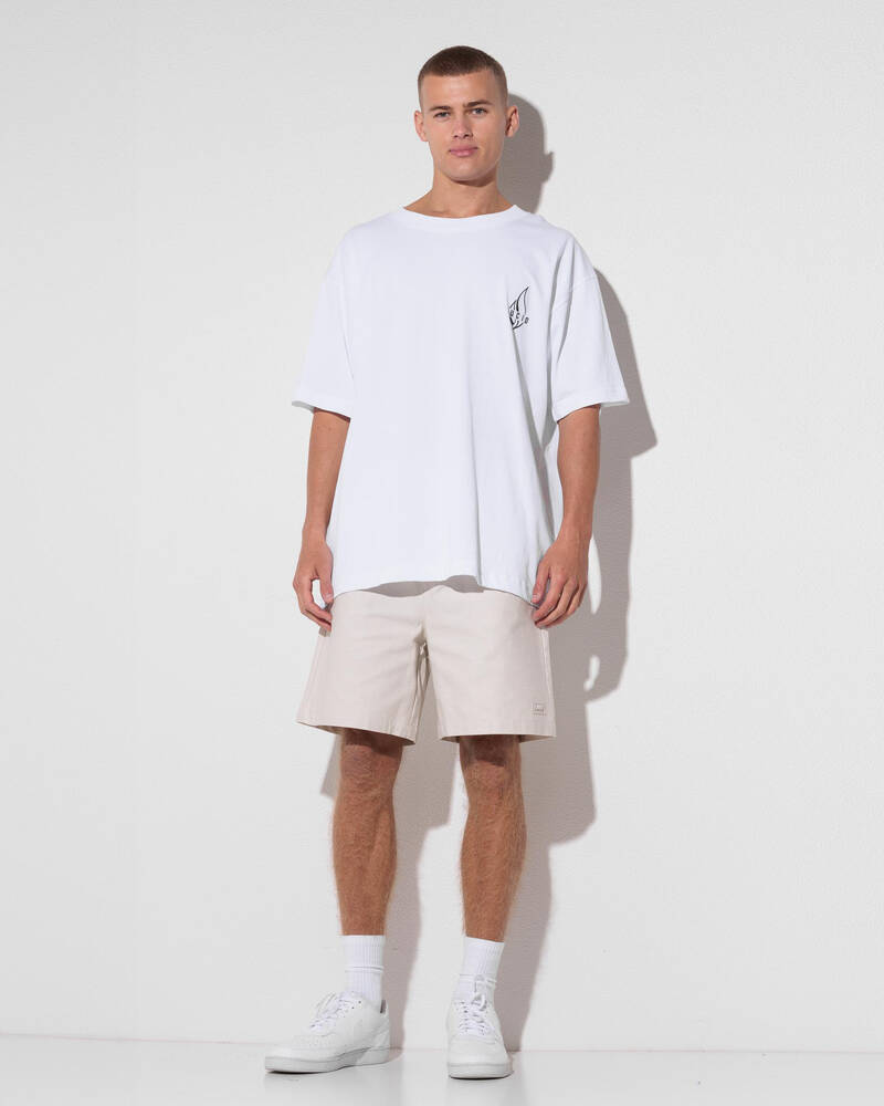 Lucid Comet Elastic Waist Shorts for Mens