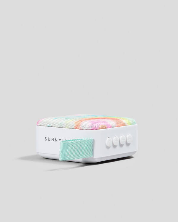 Sunnylife Tie Dye Portable Travel Speaker for Unisex