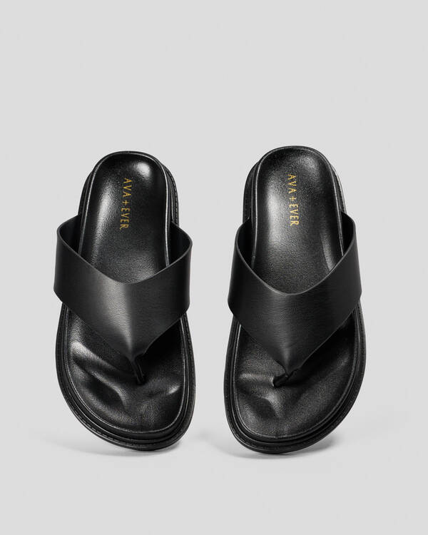 Ava And Ever Girls' Sorrento Thong Slide Sandals for Womens