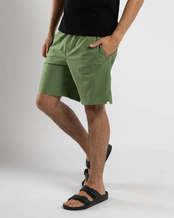 Volcom Saturdazze Elastic Waist Shorts for Mens