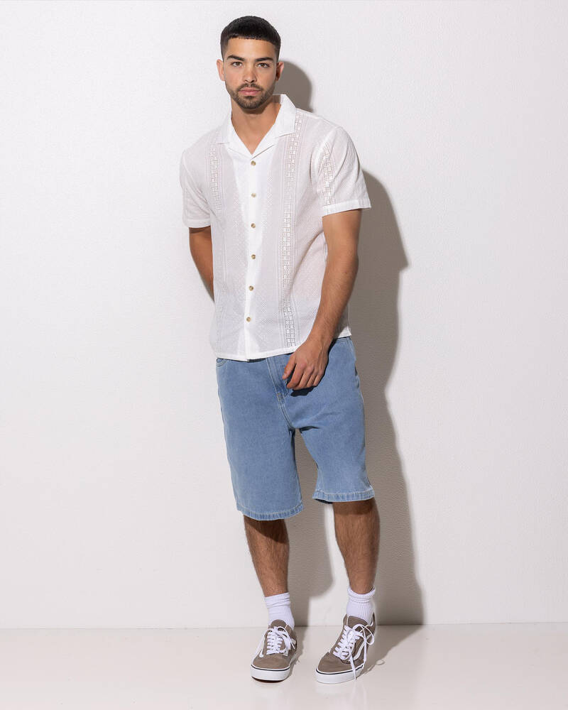 Lucid Bygone Short Sleeve Shirt for Mens