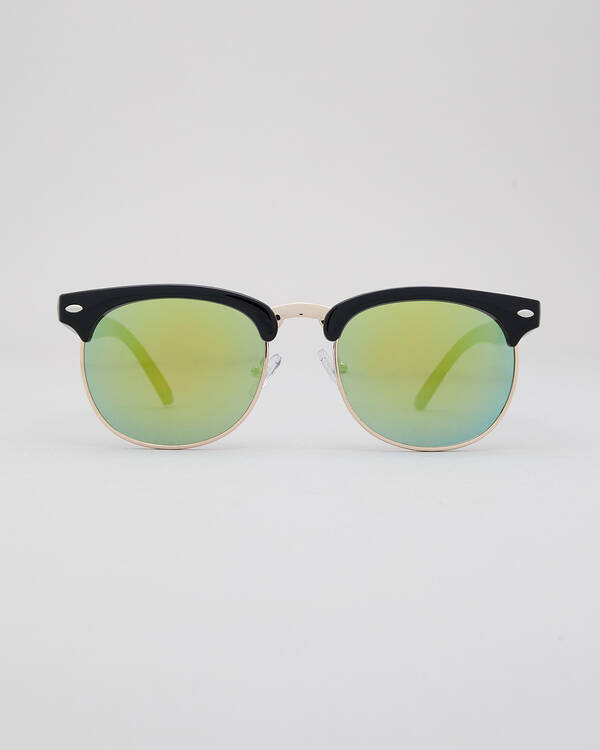 Happy Hour G2's Black Gold Mirror Sunglasses for Mens