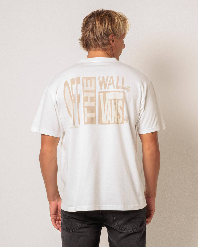 Vans Stretch Stack Crackle T-Shirt for Mens