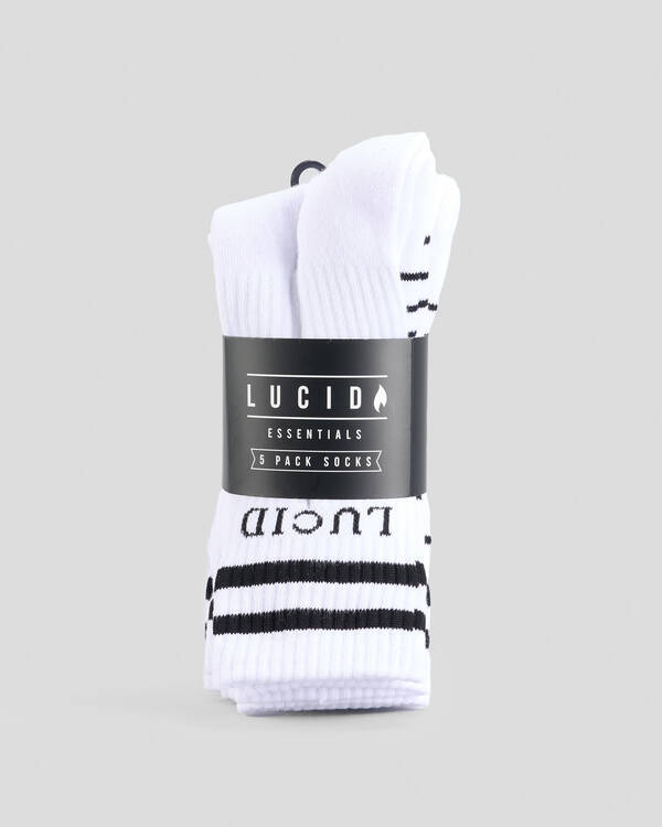 Lucid Linked Socks 5 Pack for Mens