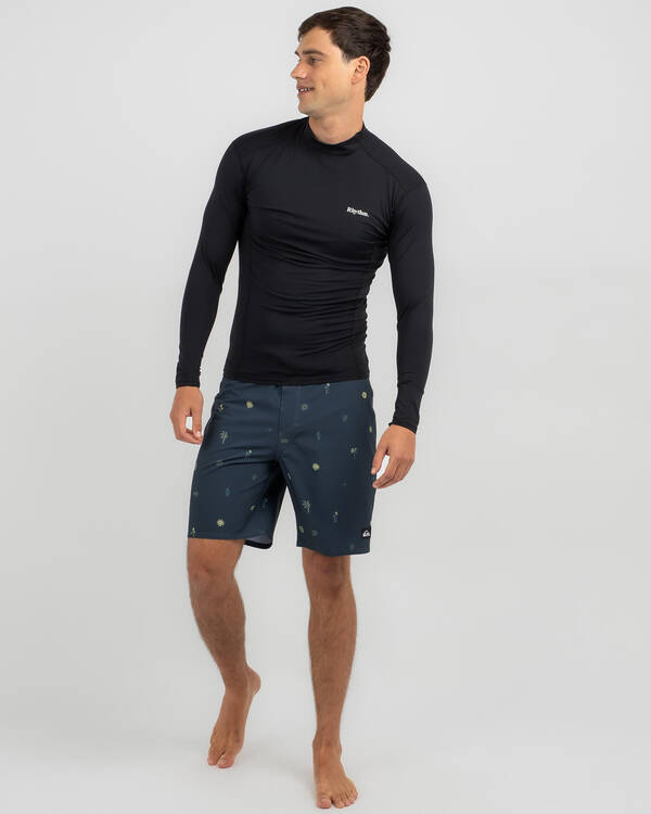 Rhythm Classic Long Sleeve Rash Vest for Mens