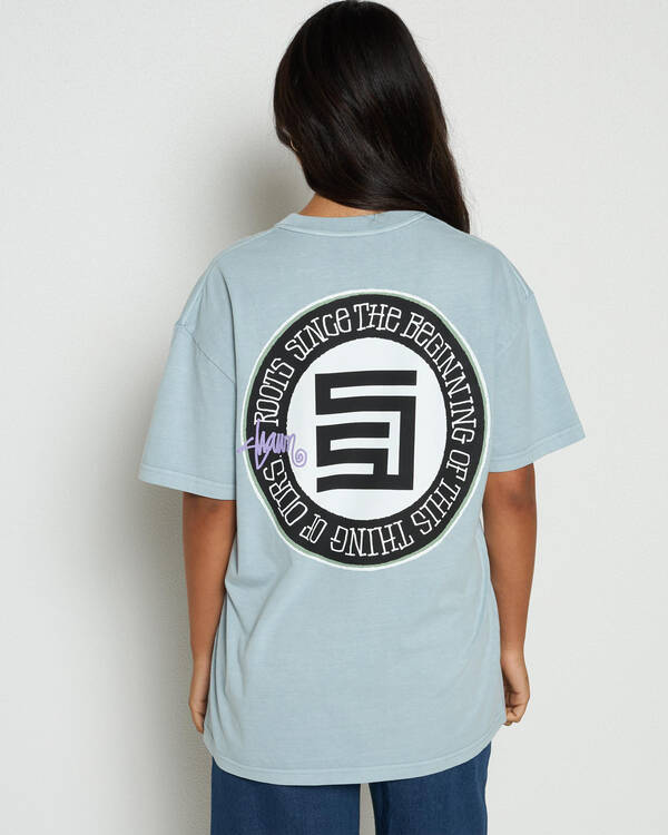 S-Double Womens Roots Dot T-Shirt for Womens