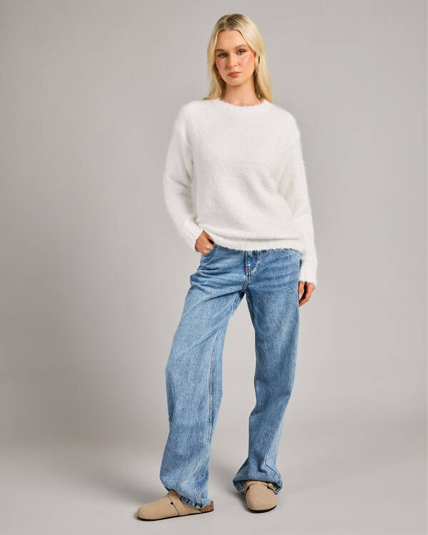 Pink Diamond Tessa Crew Neck Knit for Womens