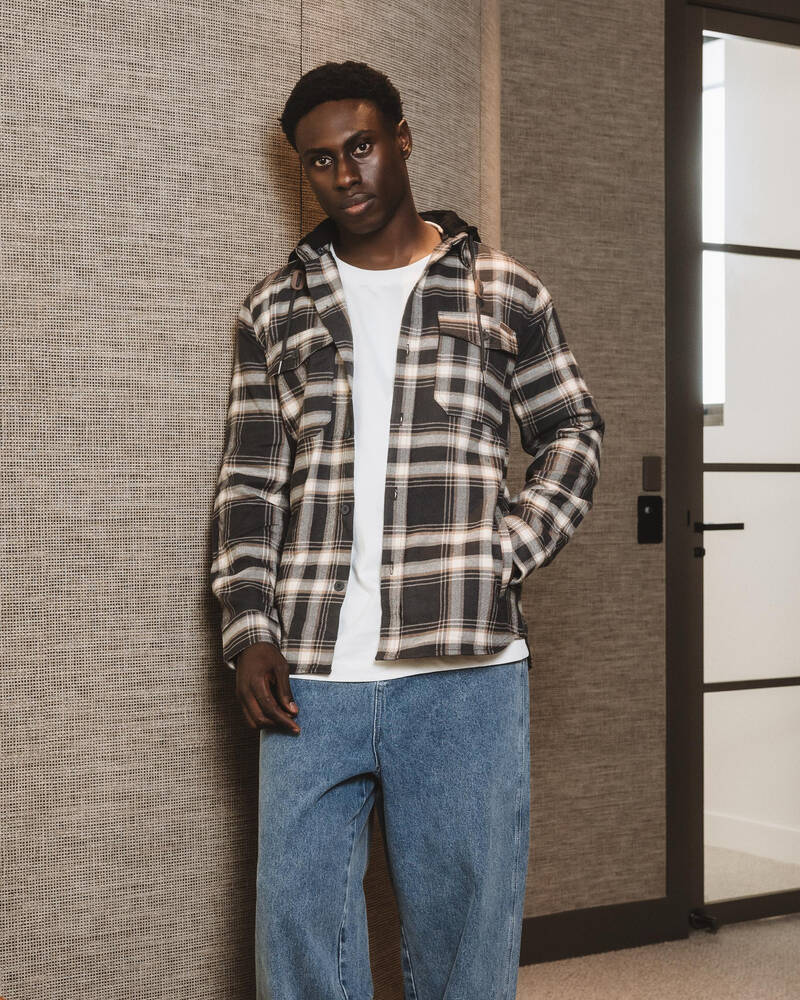 Lucid Rollin' Long Sleeve Flannel Shirt for Mens