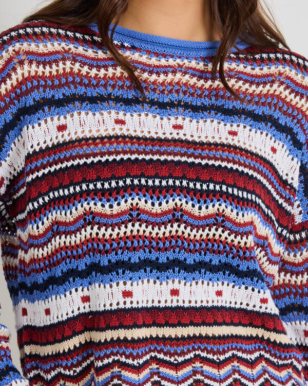 Mooloola Dream Catcher Crochet Jumper for Womens
