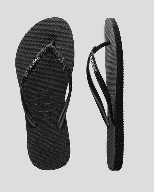 Havaianas Slim Sparkle Thongs for Womens