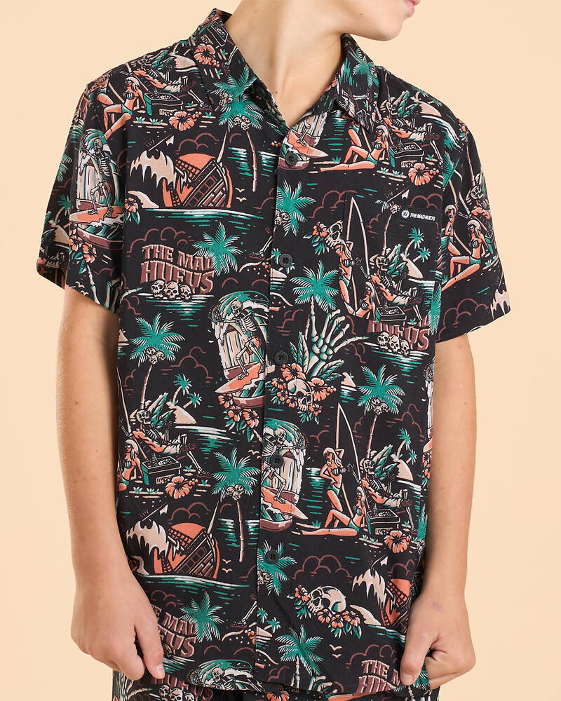 The Mad Hueys Boys' She'll Be Right Short Sleeve Shirt for Mens