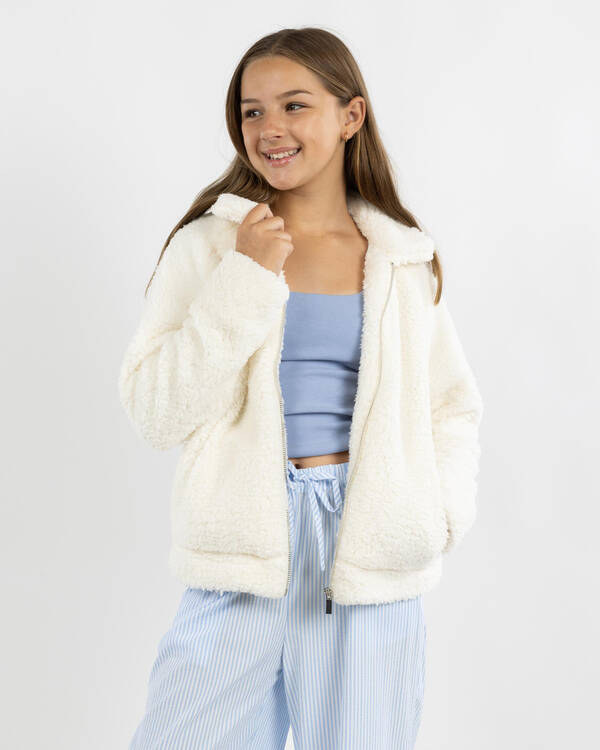 Mooloola Girls' Aria Polar Fleece Bomber for Womens