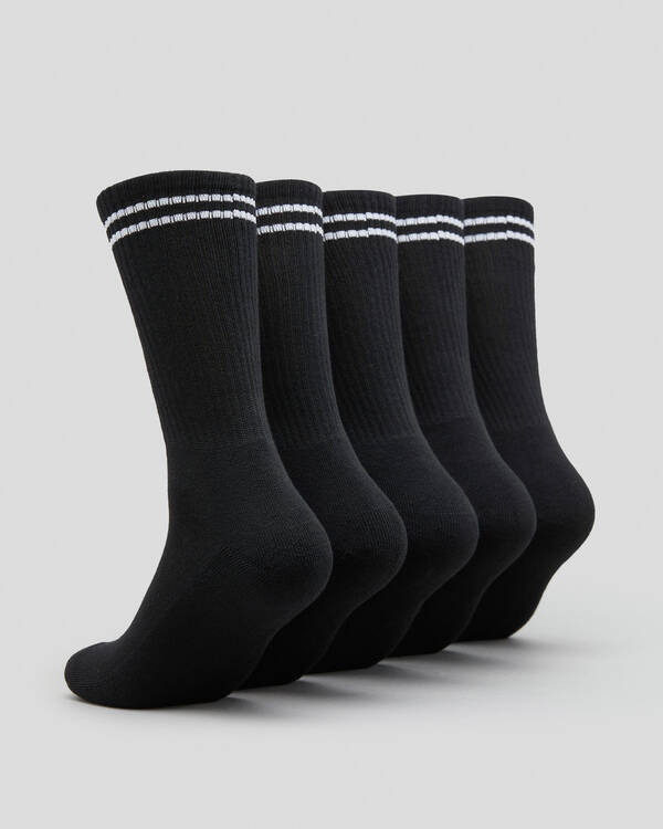 RVCA RVCA Union III Socks 5 Pack for Mens