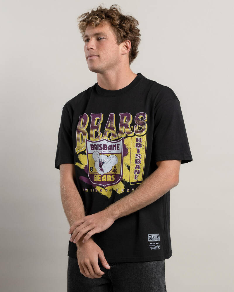 Mitchell & Ness Brisbane Bears AFL Brush Off T-Shirt for Mens