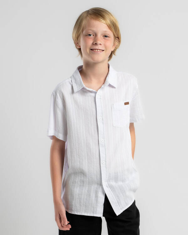 Skylark Boys' Novella Short Sleeve Shirt for Mens
