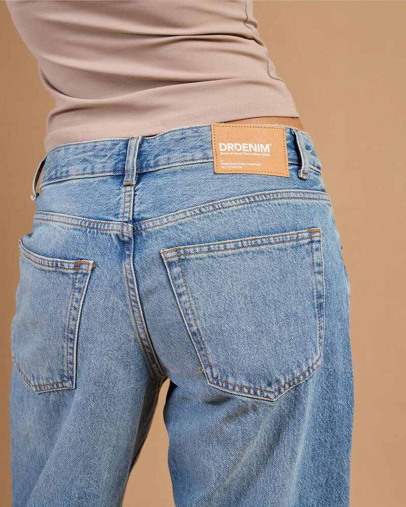 Dr Denim Rhue Low Wide Jeans for Womens