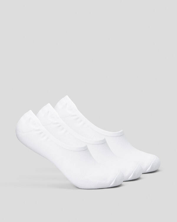 Vans Classic No Show Socks 3 Pack for Mens