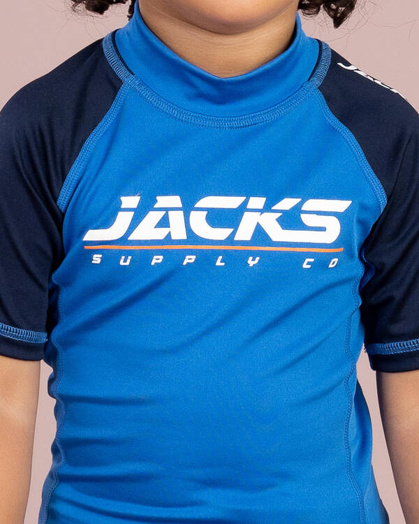 Jacks Toddlers' Rapid Short Sleeve Rash Vest for Mens