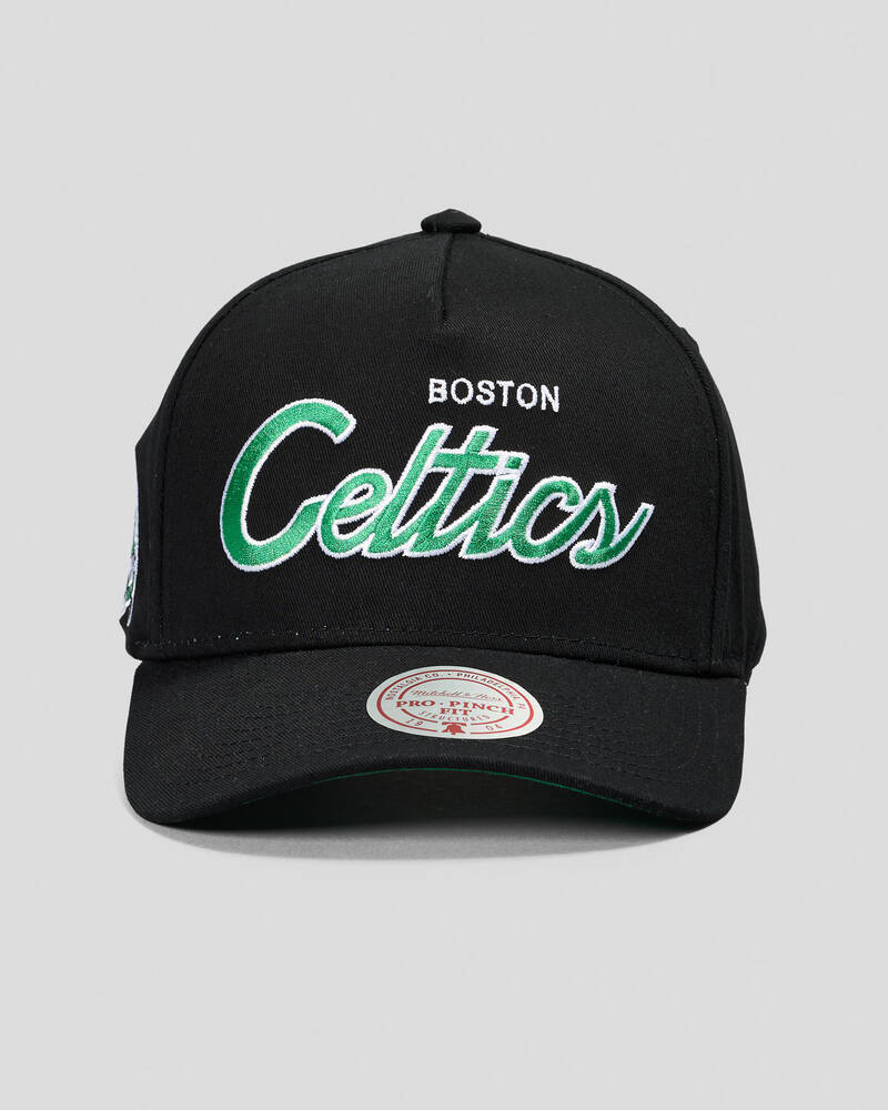 Mitchell & Ness Boston Celtics Pro Pinch Snapback Cap for Mens