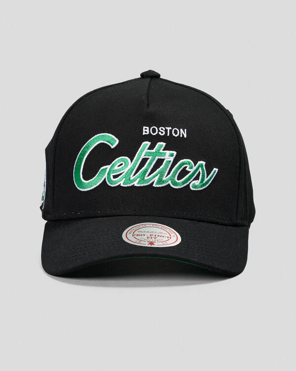 Mitchell & Ness Boston Celtics Pro Pinch Snapback Cap for Mens