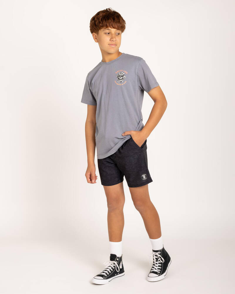 Salty Life Boys' Treaty Elastic Waist Shorts for Mens