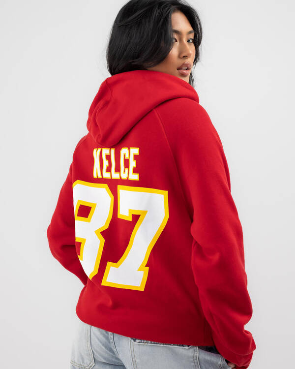 Majestic Kelce Player N&N Chiefs Hoodie for Unisex