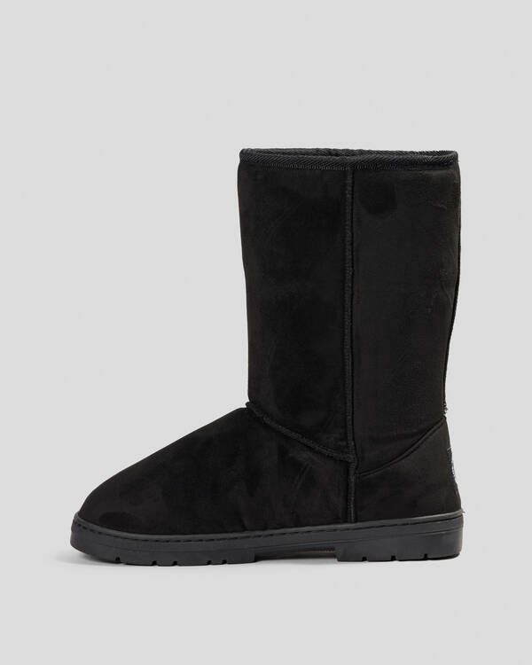 Salty Life Oceans Black Boots for Mens