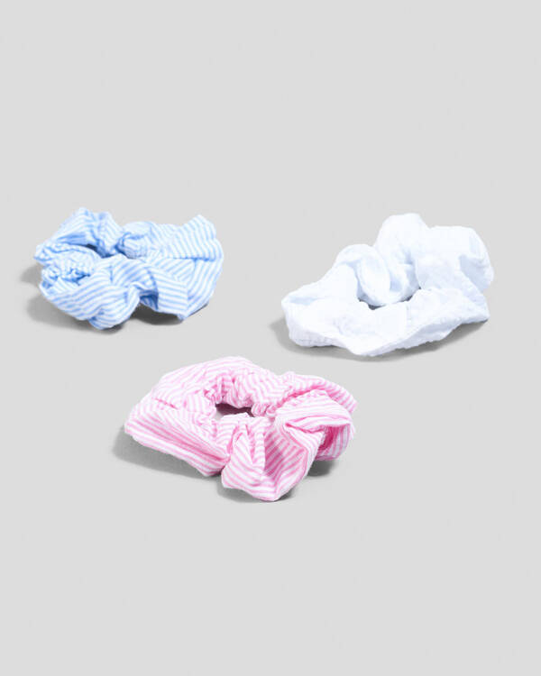 Karyn In LA Harvey Stripe Scrunchie Pack for Womens