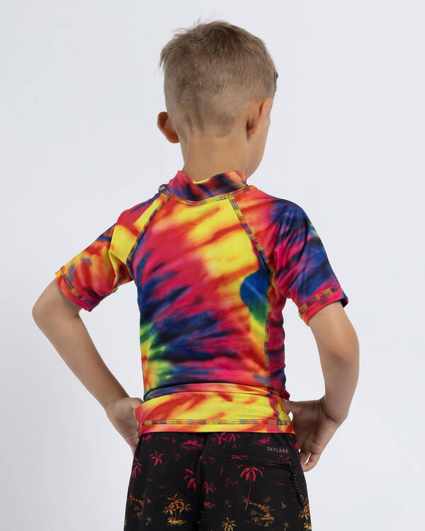 Sanction Toddlers' Loud Short Sleeve Rash Vest for Mens