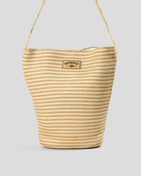 Rusty Brighton Straw Beach Bag for