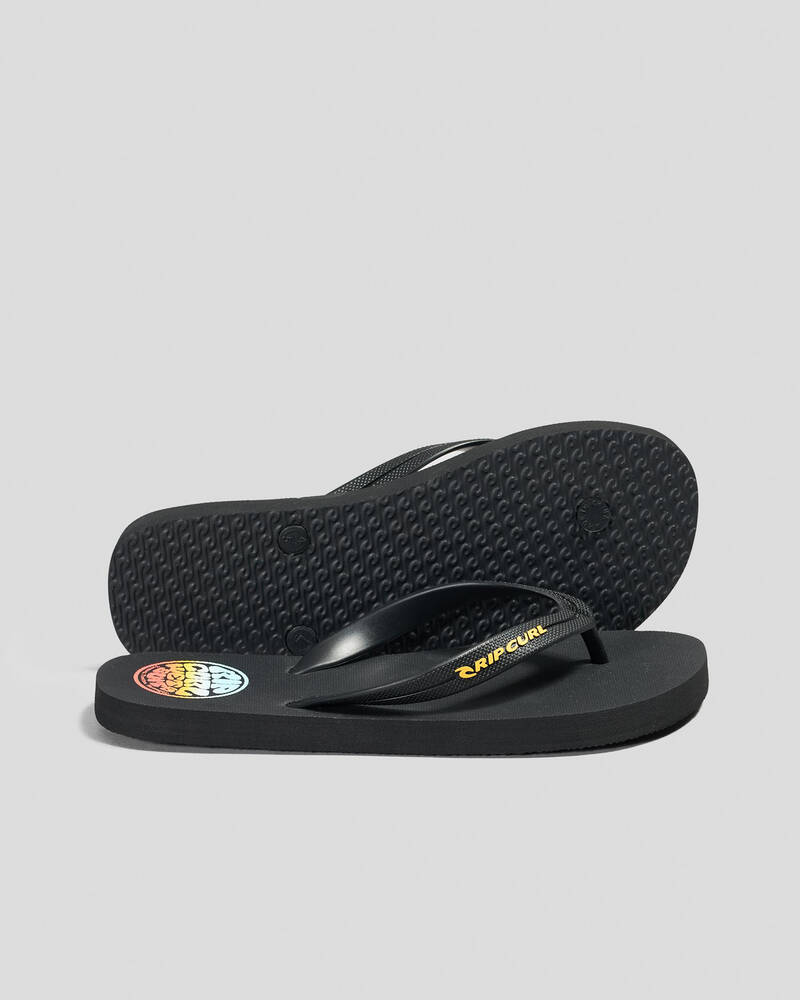 Rip Curl Boys' Wetty Fade Bloom Thongs for Mens