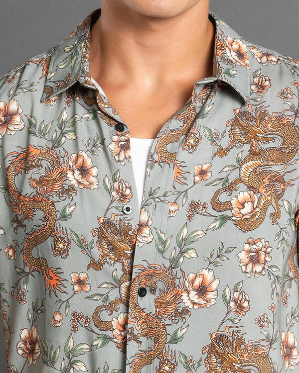 Lucid Temple Short Sleeve Shirt for Mens