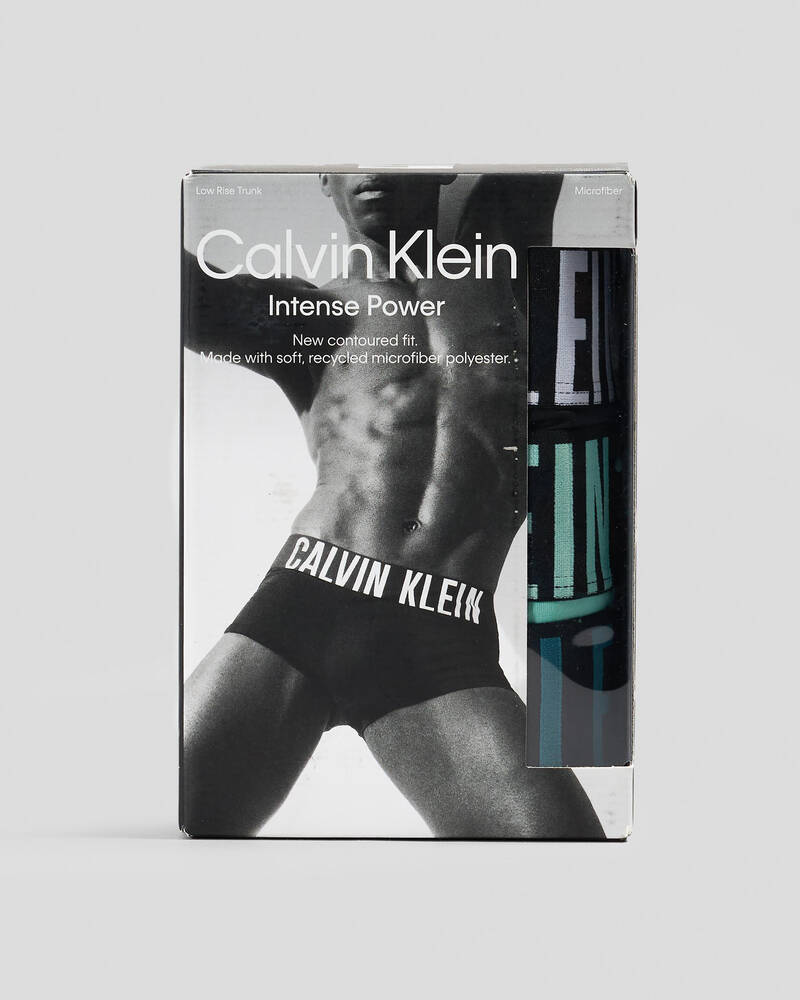 Calvin Klein Intense Power Micro Low Rise Trunks 3 Pack for Mens