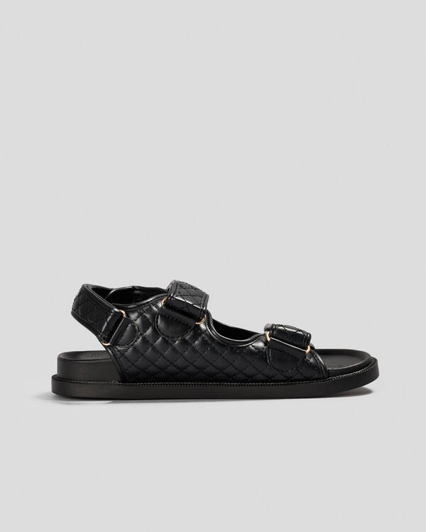 Ava And Ever Leo Quilted Slide Sandals for Womens